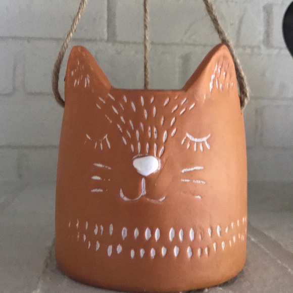 Cat Hanging Planter - Picture 4 of 9